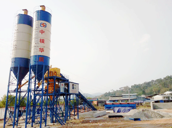 stabilized soil mixing station