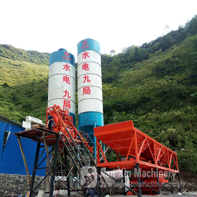 35 concrete mixing plant