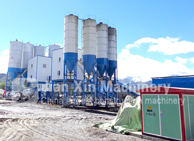 concrete mixing station price