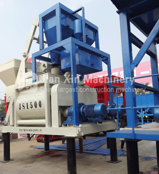 js1500 concrete mixer