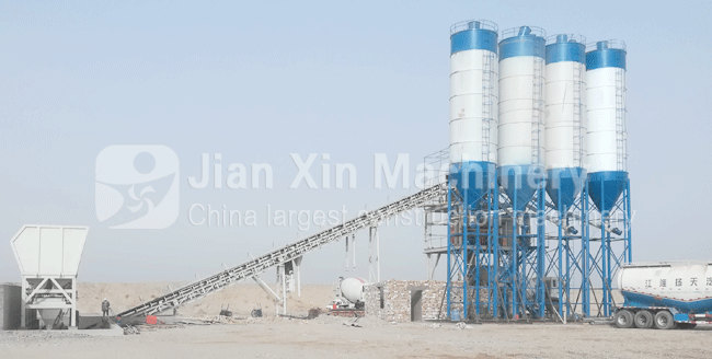 concrete mixing plant