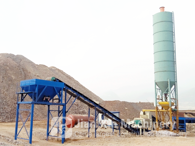 stable soil mixing plant