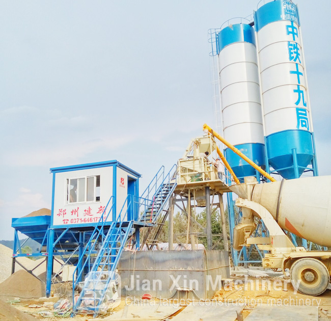 concrete mixing plant