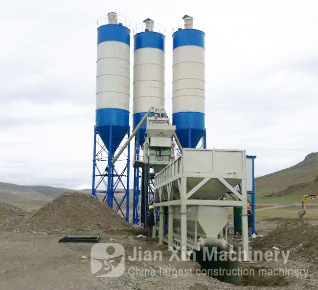 concrete mixing plant