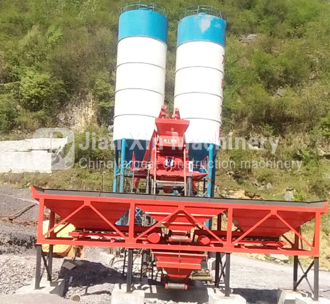 concrete mixing plant