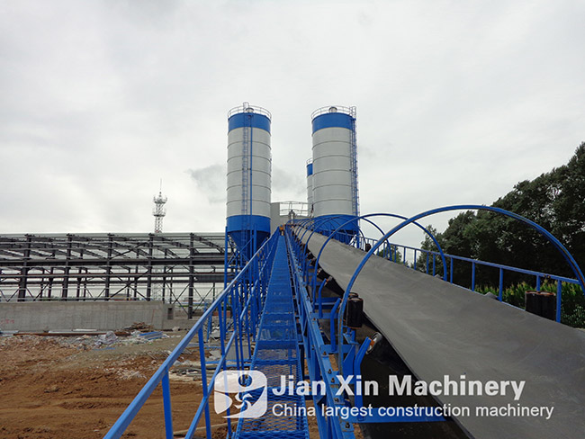 Zhengzhou Jianxin Machinery HZS180 concrete mixing plant equipment