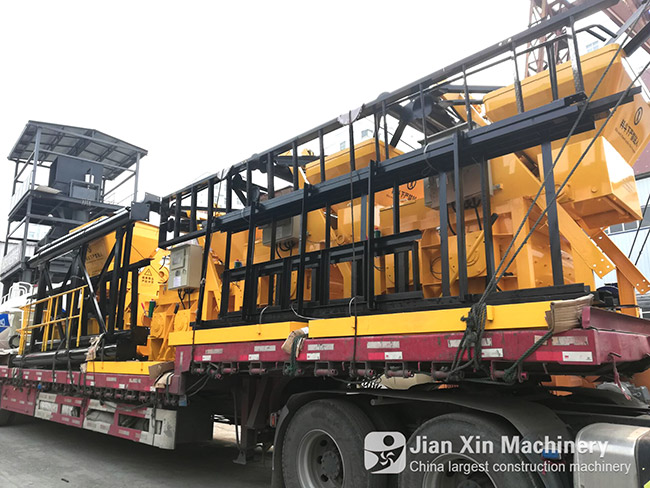 Zhengzhou jianxin compulsory concrete mixer