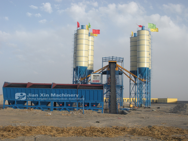 HZS120 CONCRETE MIXING STATION