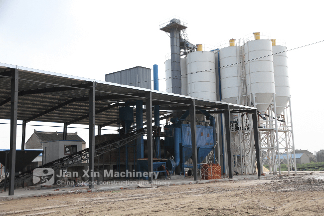 dry mortar production line